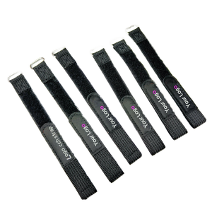 사용자 정의 크기 양면 헤비 듀티 랩 테이프 스트랩 친환경 자동 잠금 조절 가능한 철 버클 강력한 접착 후크 루프 - Product Image 1