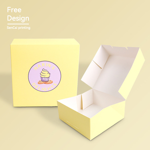 Estrarre il contenitore per alimenti scatole per dolci 12X12X12 scatole per la consegna degli alimenti - Product Image 1