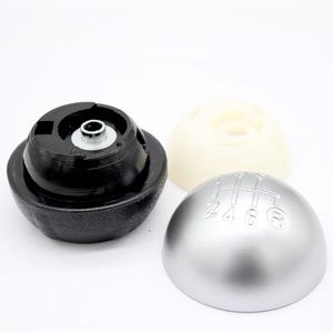 Fiat Gear <b>Shift</b> <b>Knob</b> Silver Aluminium Alloy 5 6 Speed Rustproof Replacement Accessory - Product Image 2