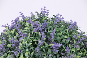 Boule de lavande artificielle personnalisable en gros, plante en pot pour la décoration intérieure et extérieure de la maison, du jardin et de l'hôtel - Product Image 6