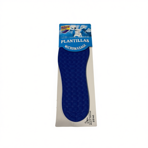Plantillas Insoles Blue Micromassage 12Pcs For Kids Shoes Comfortable Foot Care - Product Image 1