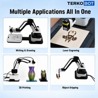 Brazo Robótico de 4 Ejes, Plataforma de Desarrollo e Investigación de IA con API Python y Java, Repetibilidad de 0.05 mm, Robot Colaborativo de Código Abierto