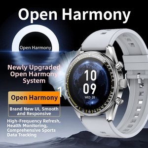 HX27 นาฬิกาอัจฉริยะระบบปฏิบัติการ Harmony <span class=keywords><strong>OS</strong></span> พร้อม AI ติดตามการนอนหลับ ตรวจสอบสุขภาพ นาฬิกาออกกำลังกาย กันน้ำ IP68 หน้าจอ AMOLED 1.5 นิ้ว รองรับคำสั่งเสียง AI - Product Image 2