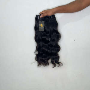 Extensiones de Cabello Ondulado con Cierre de Encaje HD, Cabello Virgen Crudo con Cutícula Alineada, Venta al por Mayor de Cabello Ondulado, Cabello Ondulado Camboyano - Product Image 2