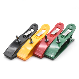 Electrodos <span class=keywords><strong>de</strong></span> ECG reutilizables Abrazaderas <span class=keywords><strong>de</strong></span> extremidades para adultos Accesorios <span class=keywords><strong>de</strong></span> electrocardiograma <span class=keywords><strong>de</strong></span> chapado en <span class=keywords><strong>cloruro</strong></span> <span class=keywords><strong>de</strong></span> <span class=keywords><strong>plata</strong></span> multiusos para cable ECG EKG - Product Image 4