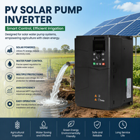Convertisseur de fréquence solaire MPPT triple 99% VFD 15kW 380V triphasé DC-AC 50-60Hz avec contrôle vectoriel pour entraînement AC