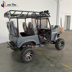 <span class=keywords><strong>Mini</strong></span> <span class=keywords><strong>Jeep</strong></span> 4x4 à transmission par arbre, 350 cm³, 4 places, capacité de charge de 500 kg, châssis en acier, véhicule tout-terrain à essence - Product Image 4