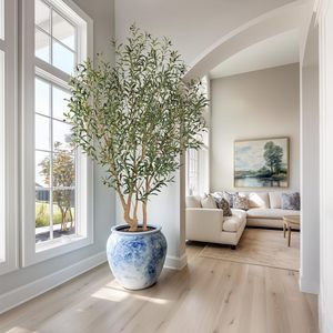 Plantes artificielles, oliviers, décoration de jardin, haute qualité, 2 mètres, grande décoration d'intérieur, <span class=keywords><strong>olivier</strong></span> <span class=keywords><strong>pas</strong></span> <span class=keywords><strong>cher</strong></span> - Product Image 1