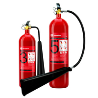 3kg Big Spray Horn Extintor Co2 Cylindre d'extincteur Extintores