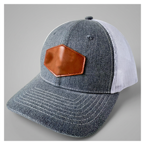 Gorra de béisbol unisex de diseño personalizado OEM, estilo camionero, de 5 paneles, con parche bordado en 3D, para hip hop, malla, uso en exteriores, playa y ciclismo. - Product Image 1