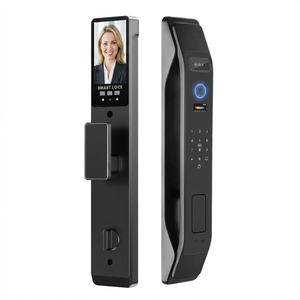 Hot sell 3D Face Recognition <b>Smart</b> Door <b>Lock</b> Tuya APP WiFi Fully Automatic Biometric Fingerprint <b>Lock</b> - Product Image 1