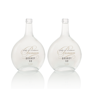 Bouteille à liqueur en verre Changyou, style français personnalisé, impression d'écran/autocollant/couleur par pulvérisation, bouchon à vis, ISO9001 - Product Image 2