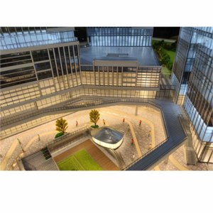 Modèle architectural détaillé de la promotion immobilière de parc industriel et de bureau intégré - Product Image 5