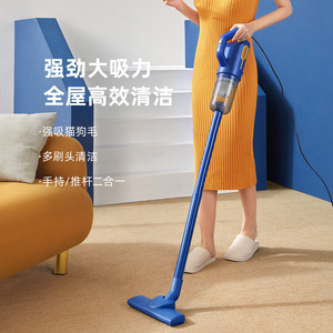 Aspiradora de Mano Zhigao con Depósito de Polvo de 0.5L, Alta Potencia de Succión, para Limpieza de Colchones, Color Azul y Blanco - Product Image 5