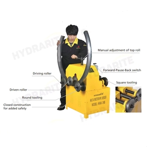 Máquina Roladora Eléctrica Hidráulica Portátil HHW-76B <span class=keywords><strong>Dobladora</strong></span> <span class=keywords><strong>de</strong></span> Tubos para Tuberías Hidráulicas y Rolado <span class=keywords><strong>de</strong></span> Tubos - Product Image 2