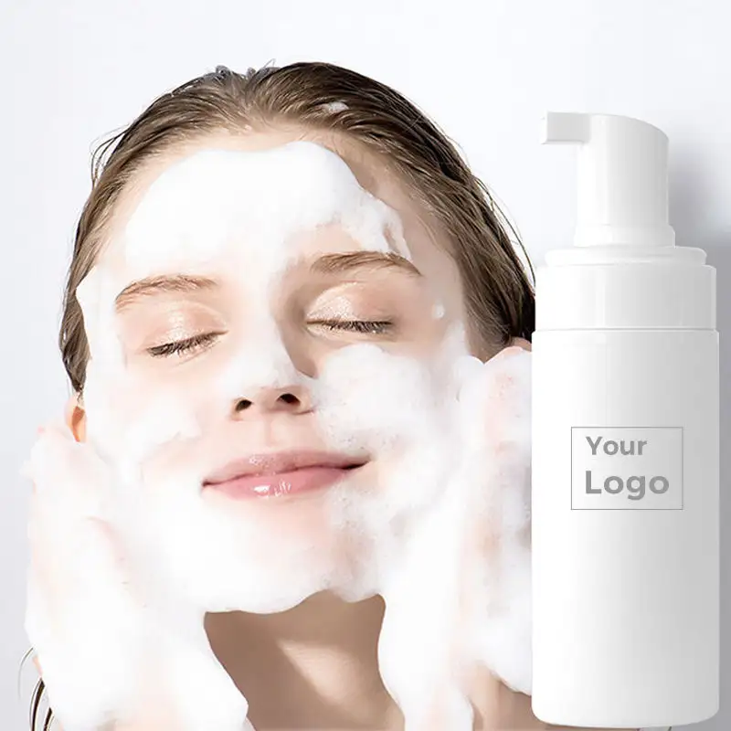 Natürliche organische Hautpflege waschen Frauen Deep Pore Deep Cleanse Koreanisches Peeling Gesichts reinigung Mousse Clean ser