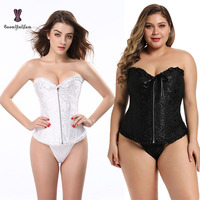 Nouveau design 2022 – Corset et gaine amincissante grande taille avec fermeture éclair invisible, bustier corset respirant et écologique pour femme, rose