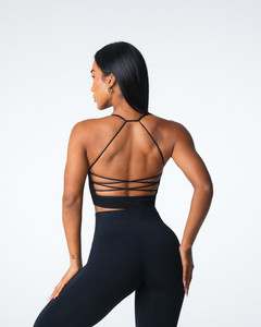 <span class=keywords><strong>Soutien</strong></span>-<span class=keywords><strong>gorge</strong></span> <span class=keywords><strong>de</strong></span> sport sans couture pour femme, grande taille, simple, à maintien élevé, en nylon, avec <span class=keywords><strong>bretelles</strong></span> croisées au dos, vente en gros - Product Image 1
