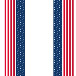 4 ° <span class=keywords><strong>di</strong></span> July Party fornisce piatti <span class=keywords><strong>di</strong></span> carta usa e getta giorno dell'indipendenza da 9 pollici materiale da tavola rosso bianco blu - Product Image 5