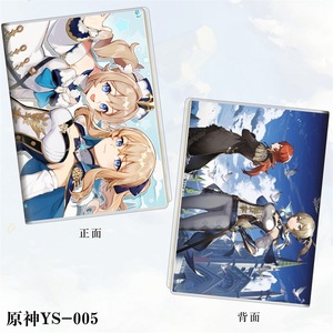 A5 18*13CM <span class=keywords><strong>Genshin</strong></span> <span class=keywords><strong>Impact</strong></span> Xiao Zhongli cahier de notes personnage de dessin animé Anime cahier de notes bloc-notes journal - Product Image 2