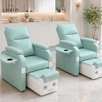 Chaise de massage des pieds en promotion, lit de pédicure pour salon de spa, fauteuil inclinable électrique avec accoudoirs pour manucure, pédicure et nail art