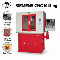 Fraiseuse CNC SIEG Fa6 IKX3, 12 outils ATC, 3 axes, ISO20, 1000W, haute précision, pour mini-centre d'usinage, éducation