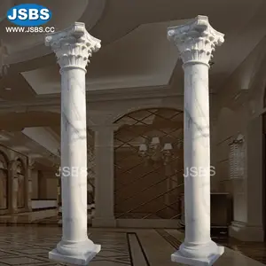 Pierre naturelle sculpté décoratif rond piliers colonnes