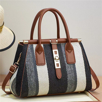 Sac à main pour femme en cuir PU de style décontracté pour le travail, nouveau modèle rouge en gros