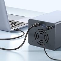 Cable USB Tipo C SAMZHE, Cable de Conexión de Datos de Impresora USB-C a USB-B con Conector Cuadrado, Compatible con Impresoras Epson, HP y Canon