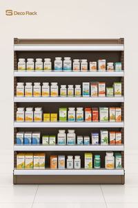 Offre Spéciale Pharmacie Double Face Île Présentoir En Métal Rack pour Pharmacie/Magasin De Détail - Product Image 6