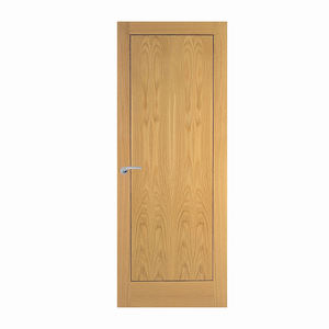 Porte en bois simple pour salle <span class=keywords><strong>de</strong></span> bain, porte en verre encadrée <span class=keywords><strong>de</strong></span> bois, porte intérieure en bois massif en chêne bon marché - Product Image 6
