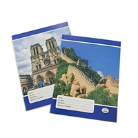 Carnet de notes A4 A5 B5 ligné et quadrillé, personnalisable, 40 feuilles, pour étudiants, cahier d'exercices scolaire, vente en gros à prix réduit