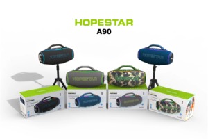 ลำโพงปาร์ตี้กลางแจ้ง A90 700W แบตเตอรี่ถอดได้ความจุสูง 36000mAh เสียง AI 8 ลำโพง ระบบเสียงไร้สายแบบพกพา A90 แบตเตอรี่ความจุสูง - Product Image 4