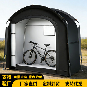 Outdoor Bicycle Storage <b>Tent</b> 200x80x165cm Rainproof Quick Setup Foldable Garage Shelter <b>for</b> RV <b>Camping</b> Disaster Relief - Product Image 2