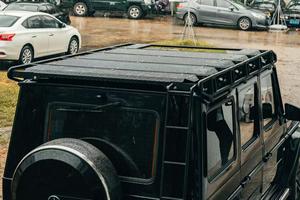 <span class=keywords><strong>Porte</strong></span>-bagages avec échelle, <span class=keywords><strong>porte</strong></span>-bagages universel pour toit, <span class=keywords><strong>porte</strong></span>-bagages pour <span class=keywords><strong>Mercedes</strong></span> Classe G W463 G63 G550 G500 G350 2000-2018 - Product Image 3