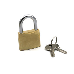 फैक्टरी थोक हॉट बिक्री उच्च सुरक्षा सस्ते छोटे पीतल पैड लॉक वर्ग निकाय तीन पीतल की चाबियों के साथ - Product Image 4