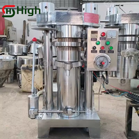 Presse à huile à froid hydraulique sésame noix de coco moutarde presseurs d'huile semi-automatiques piment cacahuète pépins de figue de barbarie noix amande