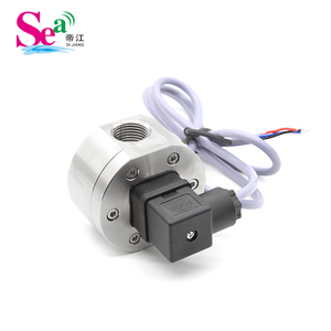 Débitmètre à engrenages ovales OEM ODM DC24V G3/4'' DN20 en acier inoxydable, capteur de débit à turbine pour la mesure du lait liquide dans les fermes d'élevage - Product Image 5