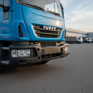 กันชนหน้าโพลีโพรพิลีนสีเทา POLIPLAST รุ่นใหม่ พร้อมรูสำหรับไฟตัดหมอก สำหรับ Eurocargo Tector 75E13/120E21 - Product Image 3