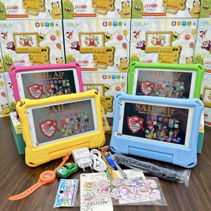 Mới nhất buồm không khí Tablet PC 7inch với bảo vệ trường hợp hỗ trợ Sim thẻ điện thoại cuộc gọi trẻ em Tablet PC - Product Image 2