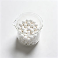 Billes d'alumine activée de 35 mm, hauteur de couche 50-100 mm, haute pureté 93,5 %, adsorbant déshydratant H2O2 SiO2