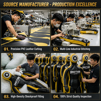 Dummy d'entraînement en cuir microfibre personnalisé pour MMA, Jiu Jitsu, lutte, judo