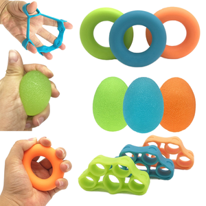 Anillo Expansor de <span class=keywords><strong>Mano</strong></span> de Silicona Ajustable de Alta Calidad, Anillo de Agarre para Ejercicios de Fitness, Estirador de Dedos, Entrenamiento de Antebrazo y Muñeca - Product Image 1