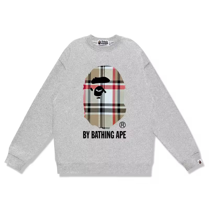 In Stock High Quality Cotton Unisex Heavyweight Sweatshirt Men's Crewneck Sweatshirt