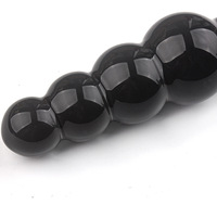 Masturbateur féminin baguette de plaisir stimulateur point G entraîneur anal perles anales en verre et godemichet Anal en cristal pour couples et femmes