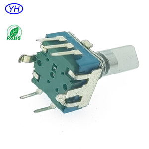 สวิตช์เอนโค้ดเดอร์แบบหมุนเพิ่มค่าได้ รุ่น RE120F bourns PEC12R Ec12s คุณภาพสูง OEM พร้อมด้ามจับโลหะ สวิตช์เอนโค้ดเดอร์แบบหมุนแนวตั้ง - Product Image 4