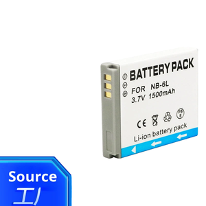 NB-6L 배터리 NB6L 호환 IXUS 105 210 95 300 200 310 330 HS IS 재고 3.7V 리튬 이온 충전식 - Product Image 2