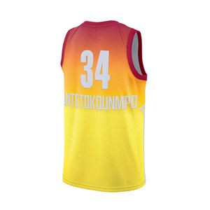 Hot Sale LJ KD Trikot All-Stars Basketball trikot in Carmine Unisex Größen - Product Image 6
