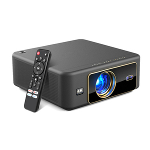 โปรเจคเตอร์ U002 RGB Laser Short MINI Android 12 4K พร้อมระบบปรับคีย์สโตนอัตโนมัติ ความสว่าง 1400 ลูเมนส์ รองรับ WiFi พกพาสะดวก สำหรับโฮมเธียเตอร์และเล่นเกม - Product Image 1