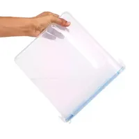 PP Rectangle Distributeur De Céréales Scellé Bac À Légumes Grains Riz Noix Snack Réservoir Boîte De Rangement Transparent Lave-Vaisselle Micro-ondes